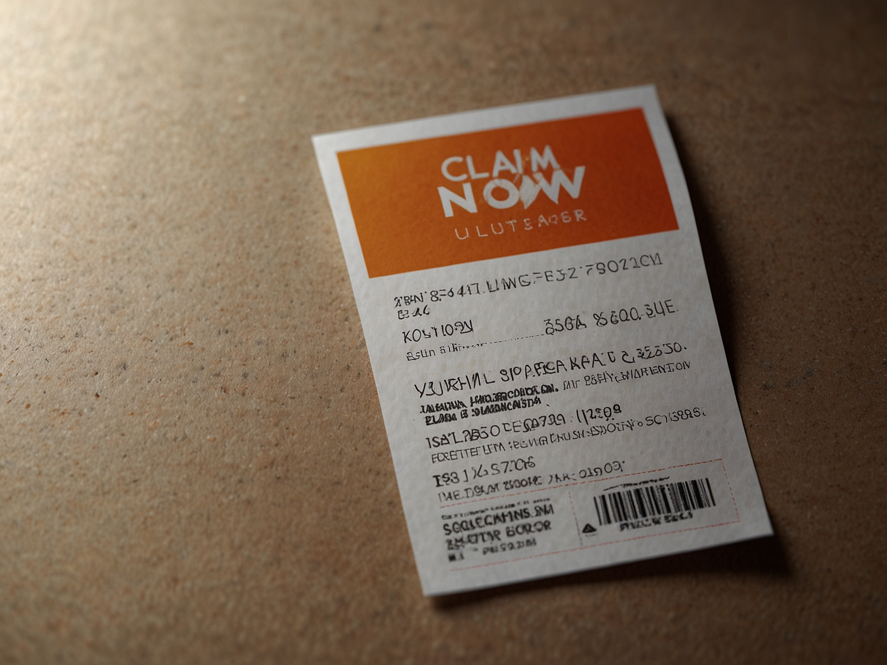 Claim bonus voucher