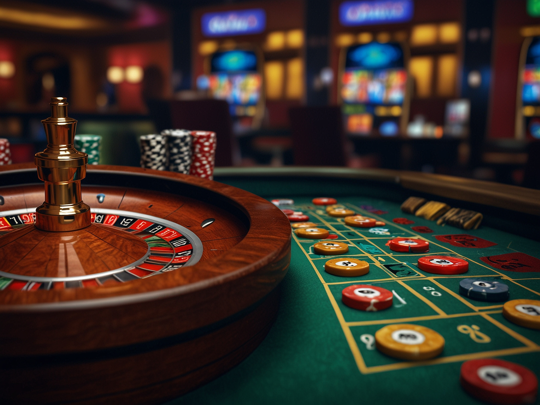 Casino games and slots showcase