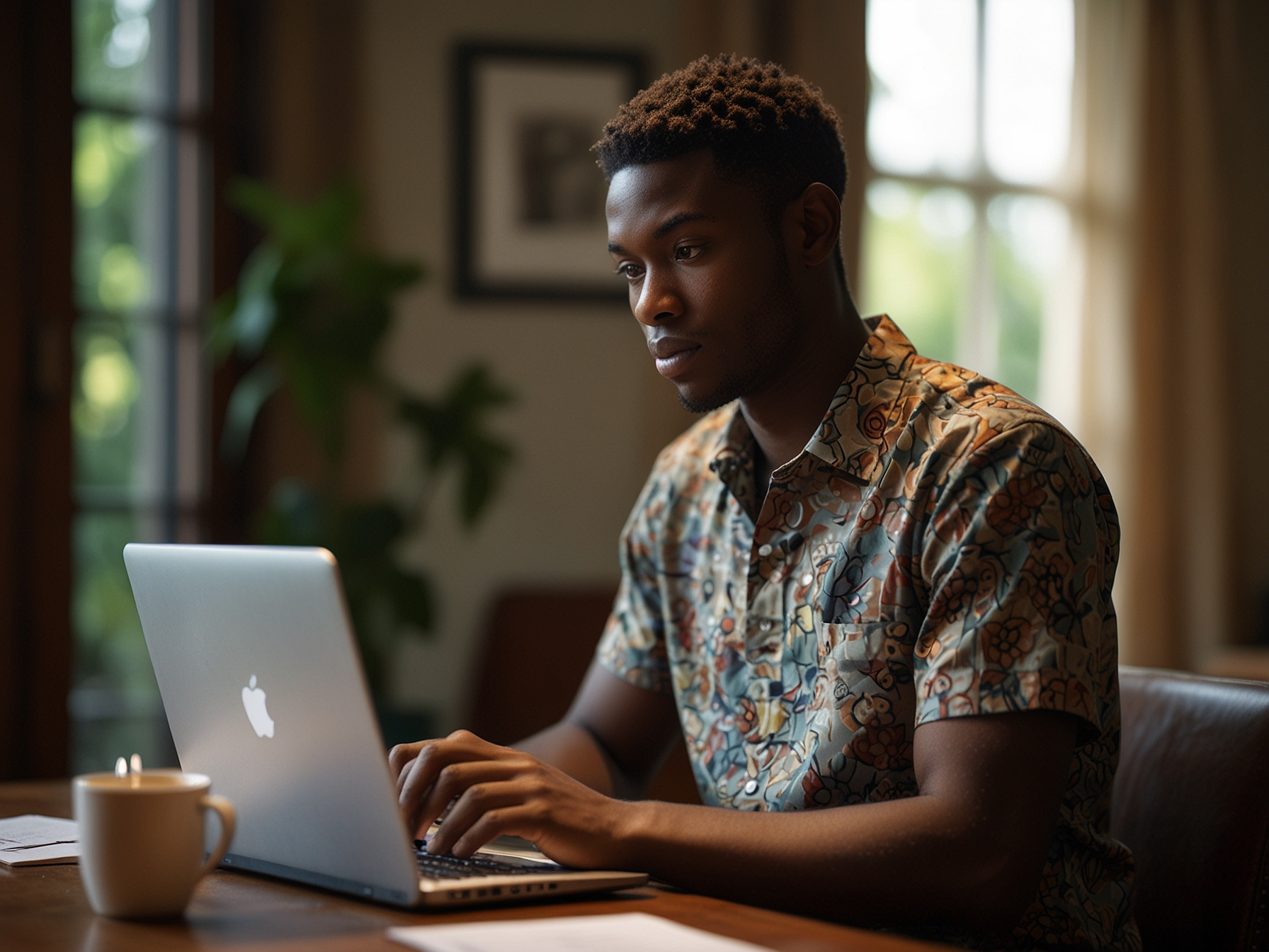 User completing registration form on laptop