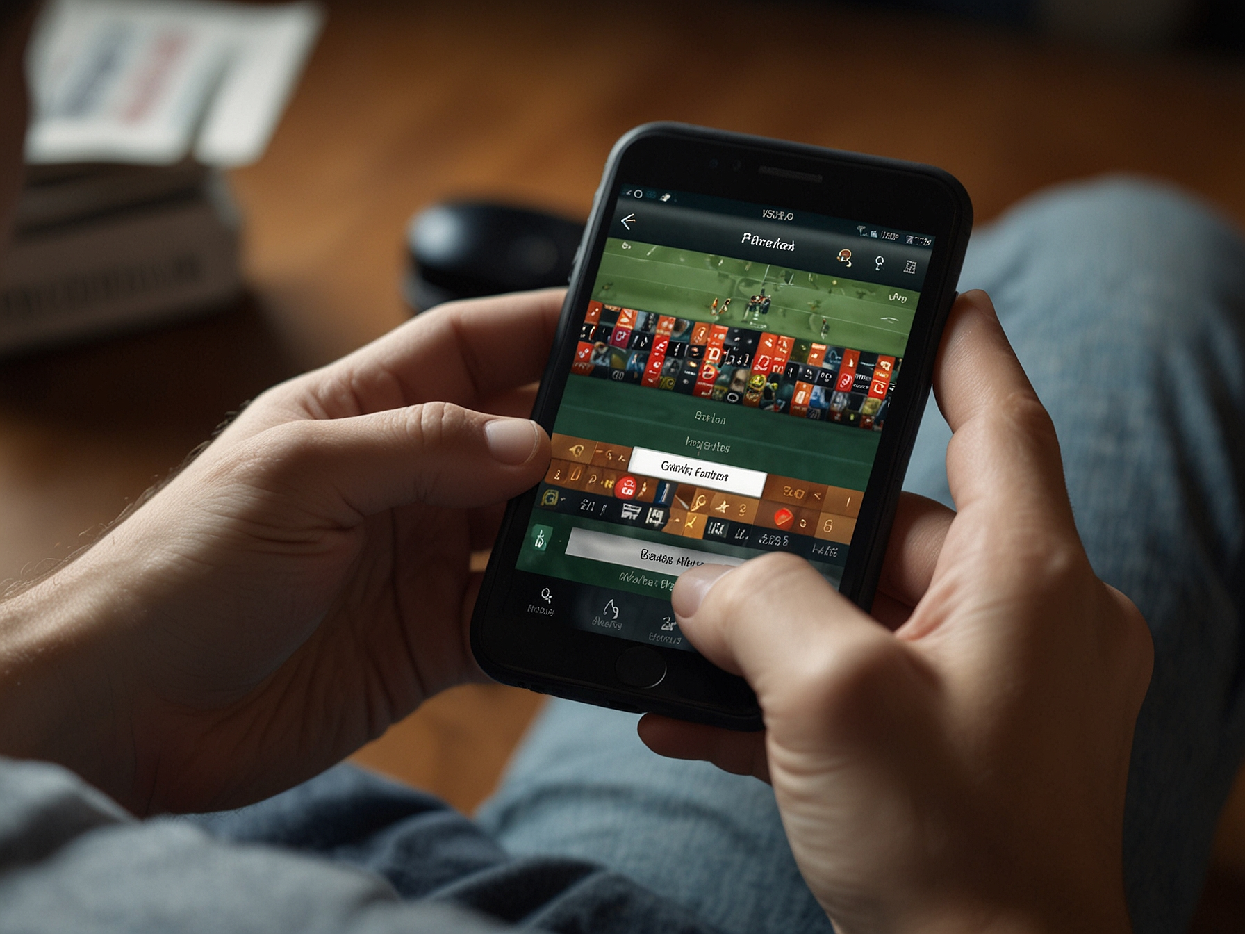 Mobile features visual