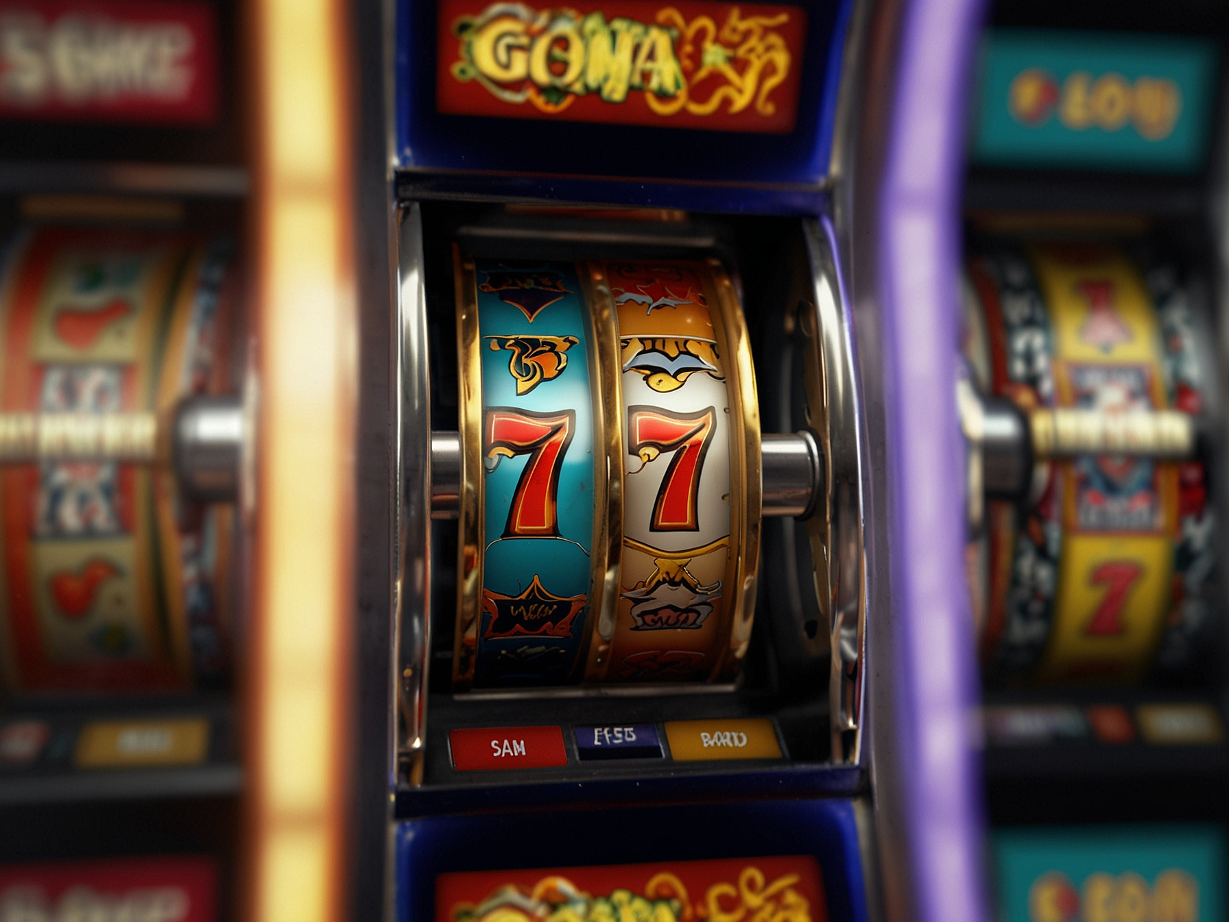 Slot machines and reels