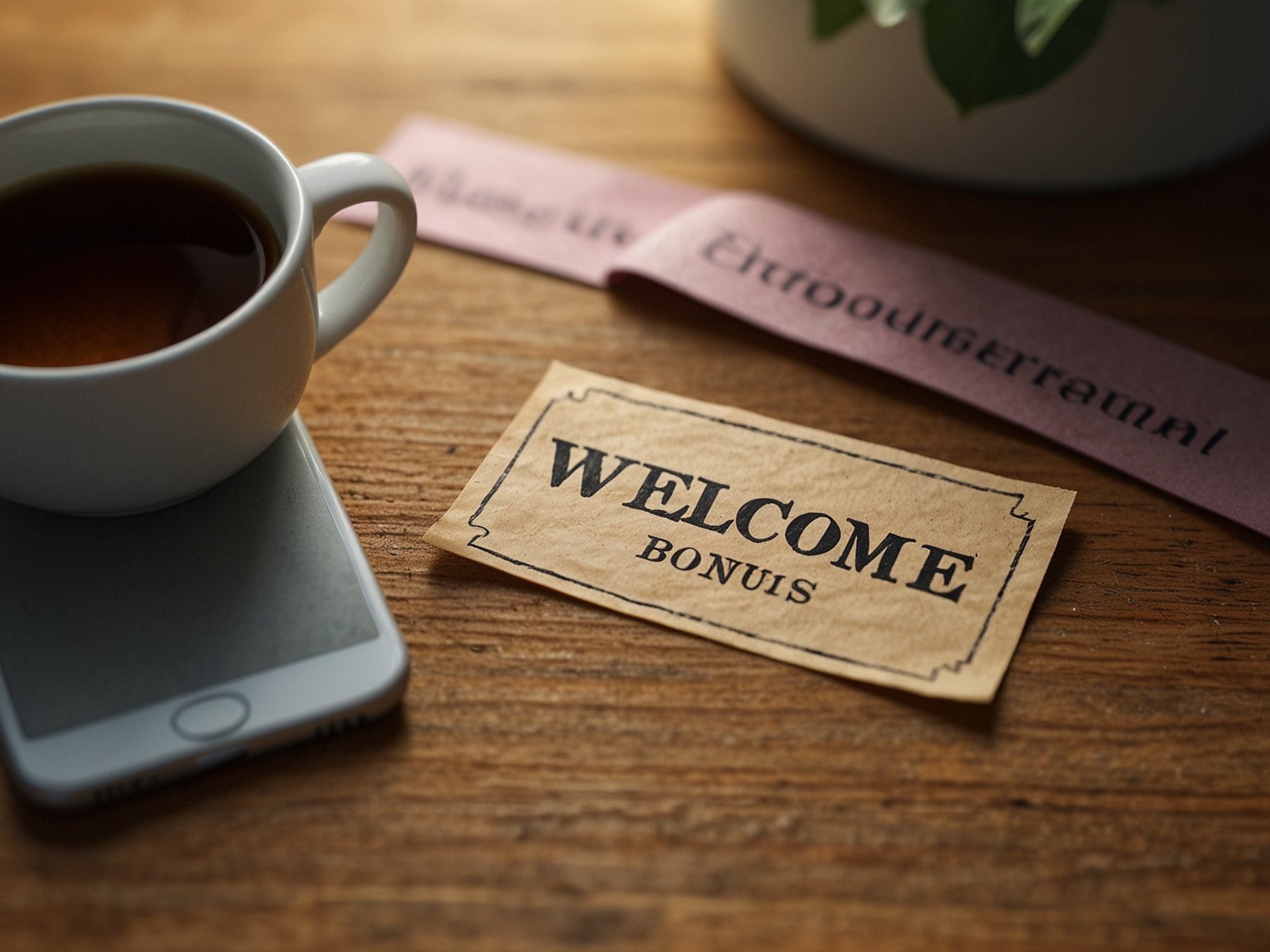 Welcome bonus details visual